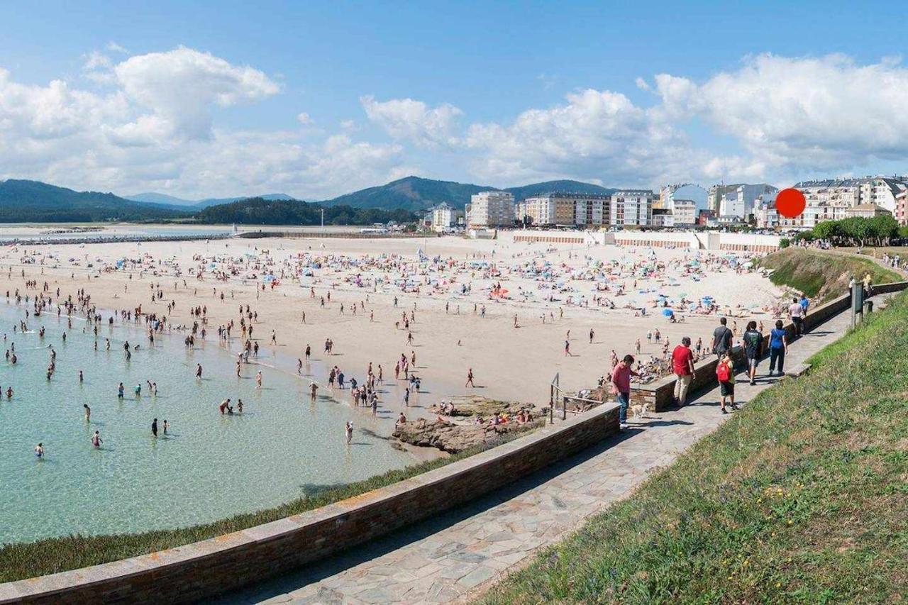 Vivienda En 1ª Linea De Playa Rapadoira Foz 아파트 외부 사진